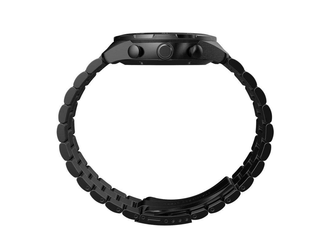 Chrono-Diver - Black Case, Black Dial, Gray Lumi Numbers – Brick