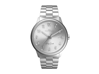 Classic - Silver Case, Silver Dial, White Lumi Numbers